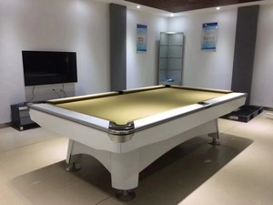 Table de <span class=keywords><strong>billard</strong></span> américaine moderne à base arquée de 9 pieds (290*160 cm) pour usage commercial, maison et club - Product Image 5