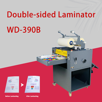 Machine à plastifier thermique semi-automatique WD-390B avec moteur 220V, capacité 50m/min, largeur de travail 350mm