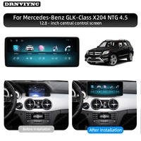 Écran tactile de 12,8 pouces pour Mercedes Benz GLK Classe X204, système Linux, CarPlay sans fil, Android Auto, 2400*900, autoradio