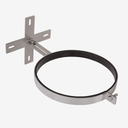 Distanziale da parete - Acciaio inossidabile Ø 250 mm - Product Image 1
