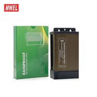 Alimentation électrique étanche DC série FY MWEL 12V 60W-1000W, transformateur de driver LED SMPS pour éclairage extérieur de jardin et de rue