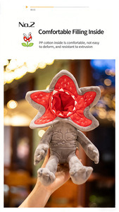 Peluche <span class=keywords><strong>de</strong></span> Monstruo Floral <span class=keywords><strong>de</strong></span> Terror, Muñeco <span class=keywords><strong>de</strong></span> Peluche Súper Suave <span class=keywords><strong>de</strong></span> Algodón PP, Regalo Coleccionable Único para Halloween - Product Image 5