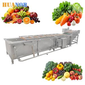 Attrezzatura Automatica per il Lavaggio di Cavoli, Zucche e Peperoni con Nastro Trasportatore e Bolle d'Aria, Personalizzabile da 3m, 4m, 5m - Product Image 2