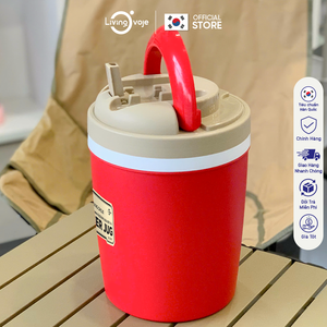 Glacière portable SB TECH 5,5 L en PP, moderne, isolée, écologique, durable, légère, avec maintien de la glace pendant 4 heures, pour le camping en plein air et le transport de vin - Product Image 3