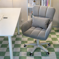 Chaise de bureau et d'ordinateur pour la maison, confortable pour le jeu et la coiffeuse, idéale pour les longues sessions assises