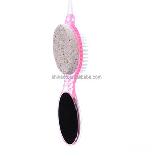 Kit de Pedicura Doble Ecológico con Piedra Pómez, Cepillo Exfoliante <span class=keywords><strong>para</strong></span> <span class=keywords><strong>Pies</strong></span>, Removedor de Callos y Limas de Plástico <span class=keywords><strong>para</strong></span> <span class=keywords><strong>Pies</strong></span> (4 Unidades Manuales) - Product Image 6