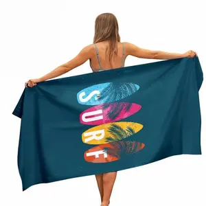 Пляжное полотенце с логотипом