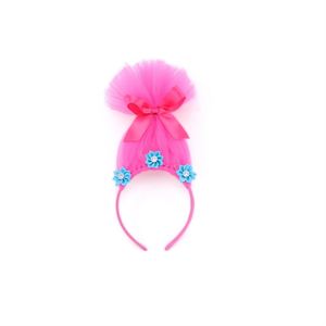 Vestido de Tutú de la Sirenita para Niñas, Diseño de Princesa, Faldas Moradas sin Mangas con Accesorios para el Cabello - Product Image 6