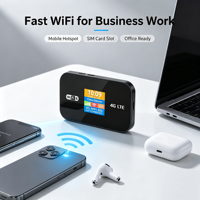 Routeur WiFi portable MF967P 4G LTE MiFi WiFi6 avec écran LCD couleur, batterie 3000 mAh, USB-C