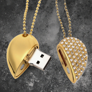 Pha lê hình trái tim USB 3.0 Ổ Đĩ<span class=keywords><strong>a</strong></span> Flash 128Mb Công suất 3D đồ trang sức Pendrive mới món quà cưới <span class=keywords><strong>Memory</strong></span> Stick với giao diện USB - Product Image 5