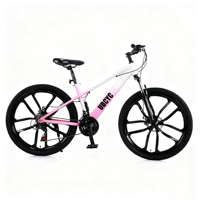 Vélo de montagne VTT pour hommes à prix d'usine, vélo de montagne en acier, vélo de plage 26 pouces, vélo de descente à pneus larges