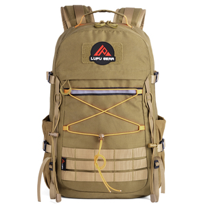Sac à dos de randonnée et de sport LUPU, grande capacité, imperméable, minimaliste, en tissu Oxford, avec fermeture éclair, camouflage, sangle, pour le plein air - Product Image 2