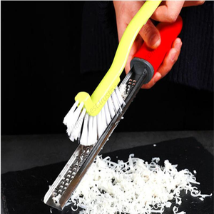 Rallador Manual de Acero Inoxidable Syh610 al por Mayor, Herramienta Portátil para Frutas y Verduras, Rallador de Queso con Cepillo para Chocolate - Product Image 5