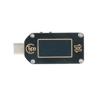 Multímetro USB Tipo C con disparador PD TC66 TC66C, comprobador de batería, medidor de voltaje, monofásico, corriente CC de 5A, voltaje CC de 30V