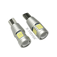 Decodificador LED para Auto X-7SEVEN, Luz de Reversa T15-4014-60SMD, Luz de Freno y Direccional de Alta Luminosidad, Bombilla de Luz Trasera de 12W