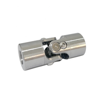 Joint universel simple en acier, roulement à aiguilles usiné CNC de précision pour transmission de puissance