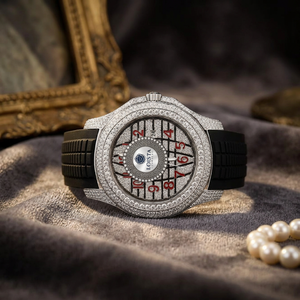 Reloj de Moda de Acero Inoxidable con Movimiento de Cuarzo y Diamantes de Moissanita, Precio al por Mayor para India para LOISTA - Product Image 2