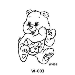 Nuova carta temporanea senz'acqua succo di erbe adesivo forme geometriche cartone animato Sexy per uomini e donne impermeabile acqua di trasferimento - Product Image 2