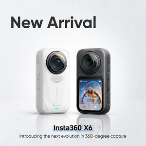 Insta360 X6 Set Standard e Kit All-in-One, Videocamera Panoramica 360° 8K 50fps, Touchscreen, 140 Minuti di Autonomia - Product Image 1
