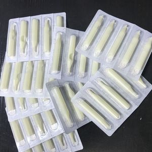 Agujas para tatuajes con puntas azules transparentes de 3.0 mm, consumibles desechables de acero inoxidable para accesorios de máquinas de tatuaje - Product Image 4