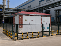 CNKEEYA 630KVA-2500KVA 10kV Sous-station extérieure de type boîtier métallique de style européen pour la distribution d'énergie industrielle haute tension IP30