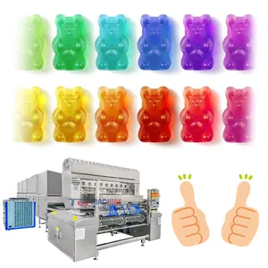 High quality gummy candy bear making machine confectionery equipment for sale