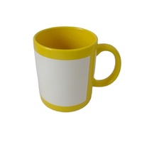 Mug en céramique imprimable par sublimation multicolore