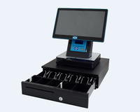 Venta de descuento para todos en una pantalla táctil pos máquina de promoción