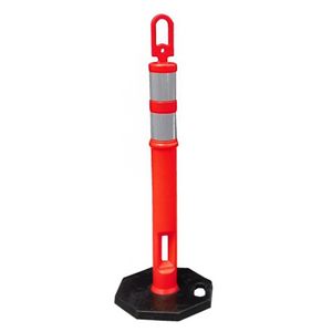 Linh hoạt cảnh báo bài với cao su cơ sở đường bollard phản chiếu delineator bài Road giao thông đánh dấu bài bollard - Product Image 1