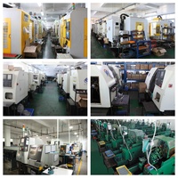 Anneau adaptateur de montage de caméra en métal noir usiné CNC de précision sur mesure, finition noire, composants de produits électroniques numériques