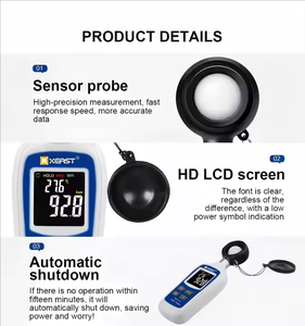 XE-113 XEAST 디지털 조도계 특가 미니 <span class=keywords><strong>LED</strong></span> 디스플레이 광도계 1년 보증 OEM 맞춤 제작 가능 - Product Image 2