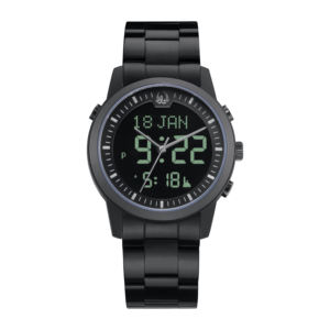 中国製卸売 アル・ファジル 自動アラビア語アザーン礼拝時計 宗教儀式用イスラム教徒向け時計 キブラコンパス付き礼拝時計 - Product Image 3