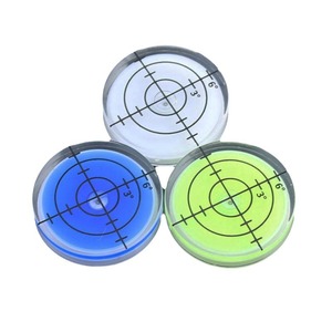 Marcador de pelota de golf HACCURY, 25x5mm, material de PC, burbuja de nivel profesional para mejorar el swing - Product Image 5