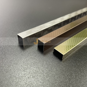 Profilé décoratif en acier inoxydable 304 poli en forme de U pour carrelage mural d'appartement - Étanche, durable, design contemporain, facile à poser - Product Image 5