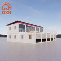 Casa Contenedor Modular de Diseño Moderno, Estructura Prefabricada, Resistente al Viento, para Comercio Minorista y Negocios de Catering
