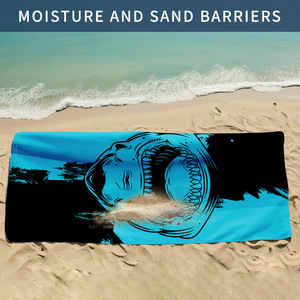 ผ้าขนหนูกีฬา B96ขนแกะสองด้านผ้าขนหนูชายหาดเซิร์ฟ - Product Image 2