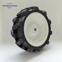 6.00-10 pneu en caoutchouc solide agricole pour Micro labour Machine balayeuse à neige tondeuse à gazon roue arrière tracteur pneu tracteur agricole