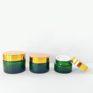 Pot en verre transparent de haute qualité pour cosmétiques, réutilisable, portable, avec couvercle doré, disponible en 5G, 10G, 15G, 20G, 30G, 50G, 60G, 100G - Product Image 6