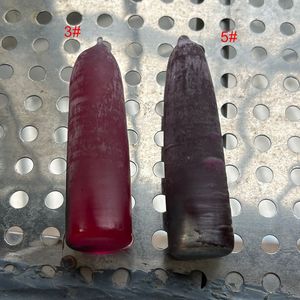 Vente en gros de rubis synthétiques en corindon brut, cylindres non taillés, matière première pour la fabrication de bijoux DIY - Product Image 4
