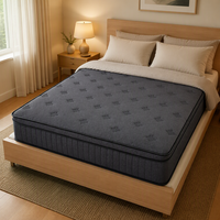 Matelas Noir Gris à Sensation Moyenne, Personnalisé pour le Marché Africain, 30 cm, Prix de Gros Usine
