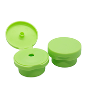 Vente en gros 28-410 Capuchon à rabat en plastique en forme de champignon pour emballage de gel douche Capuchon à ouverture facile