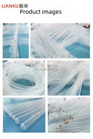 Tube gonflable commercial personnalisé en TPU, chambre à air pour camping, tente, cerf-volant, haute pression, flexible, léger, film transparent