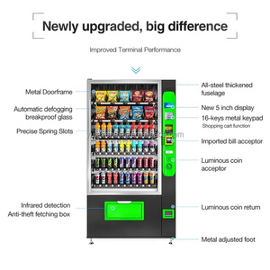 <b>Beer</b> Vending Machine with SDK Touchscreen Compressor Cooling 300-600 Pcs Capacity - Product Image 2