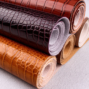 Sinh Thái Dầu <span class=keywords><strong>1</strong></span>.<span class=keywords><strong>1</strong></span> Mm Đôi Màu Nhân Tạo Tổng Hợp Giả Da Cá Sấu Giả Da PVC Da Cho Túi Xách Giày Thắt Lưng Túi Xách Làm - Product Image 4