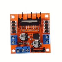 Module de commande de moteur L298N pour moteur pas à pas, accessoires de commande pour robot et voiture intelligente