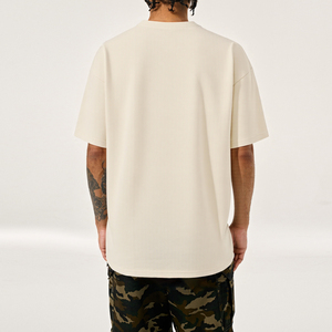 Fashion Drop Shoulder Boxy <b>T</b>-<b>Shirts</b> <b>Summer</b> Heavyweight Plain Tshirt High Quality 100% Cotton Oversized Blank <b>T</b> <b>Shirt</b> <b>Men</b> - Product Image 2