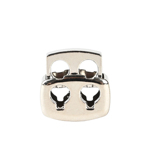 Hebilla metálica con resorte, ajuste de tensión con cordón, cierre a presión, cuerda de sujeción, cintura de pantalón, <span class=keywords><strong>ropa</strong></span>, tope. - Product Image 2