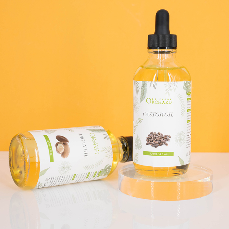 По индивидуальному заказу оптом чистая холодного отжима сертифицированные натуральные органические ямайский черный касторовое масло для бровей для роста волос