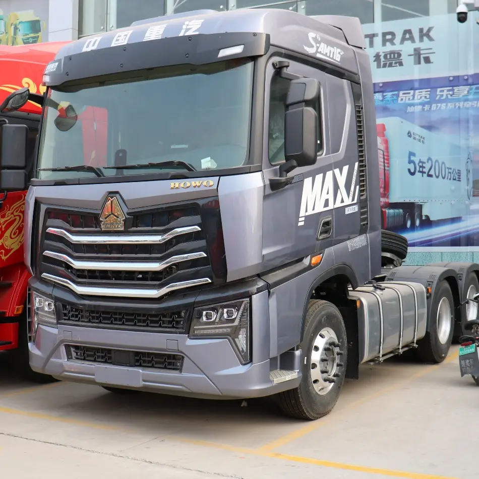 Caminhão trator Sinotruk Howo MAX 6x4 usado de baixo preço e alto desempenho com especificações Euro 6