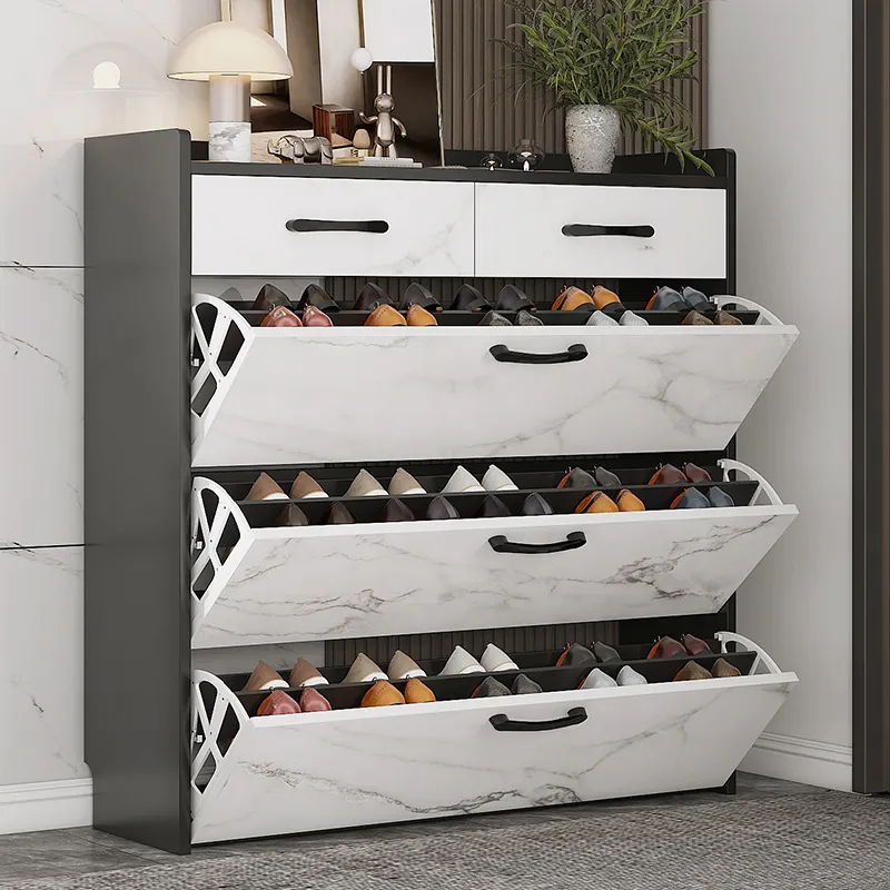 Living room furniture shoe racks cabinet wooden shoe storage cabinet shoes rack designs